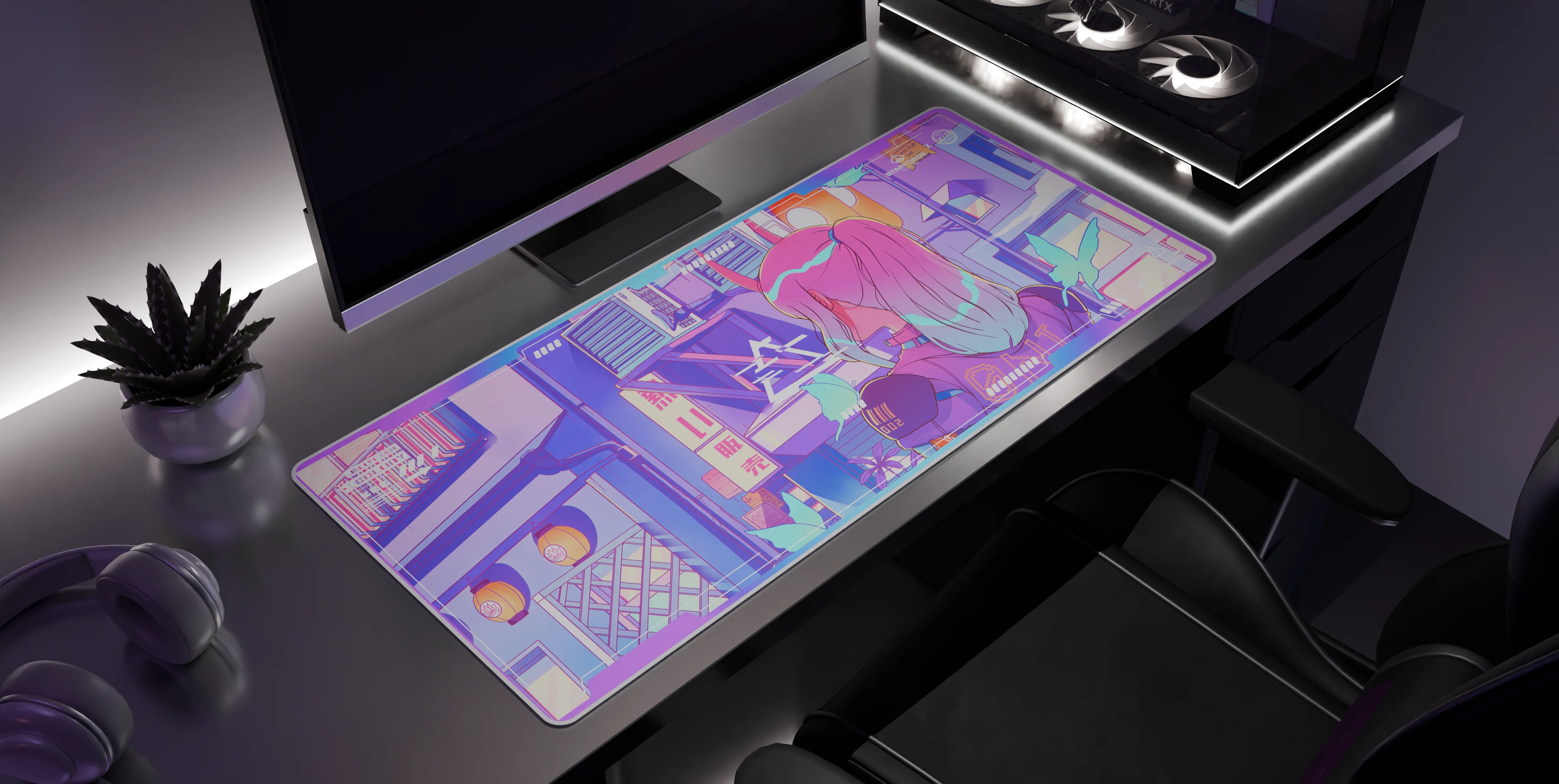 Jellyfish Crossing - Desk Mat - Image 2
